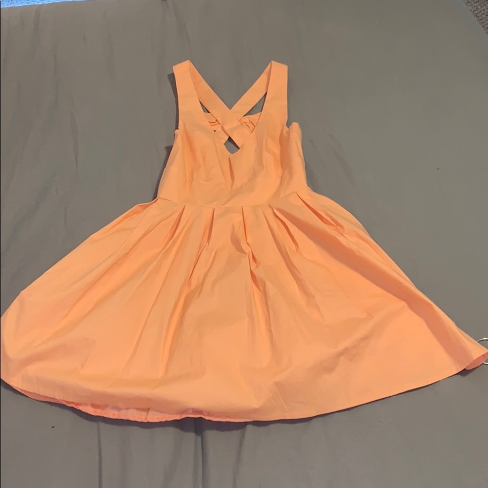 Peach Summer Dress